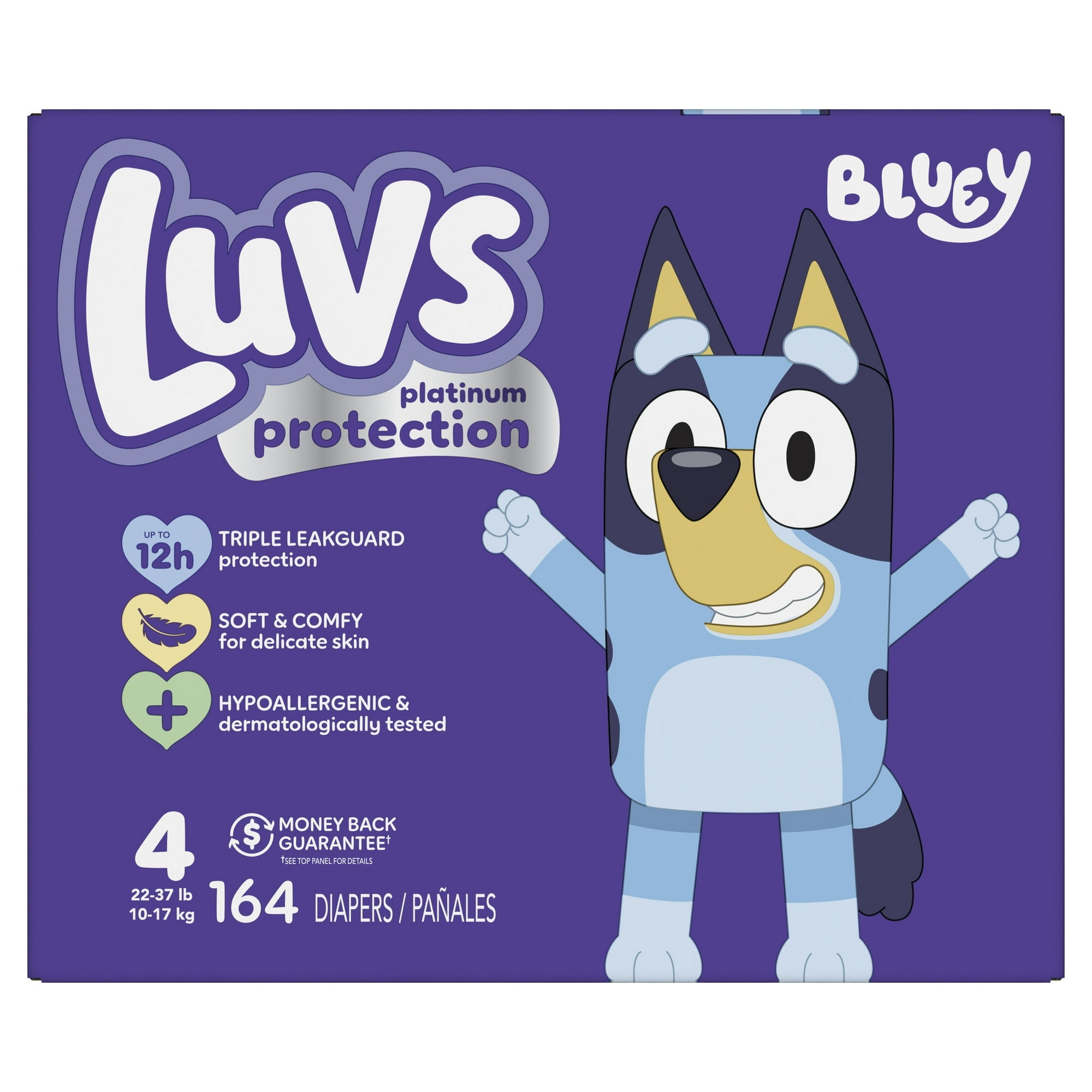 Platinum Protection Baby Diapers Size 4, 164 Count (Select for More Options)
