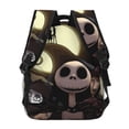 thumbnail image 4 of Goofa The Nightmare Before Christmas Pattern Casual Backpack for School & Travel – Lightweight Ergonomic Backpack with Laptop Compartment, Multiple Pockets-One Size, 4 of 5