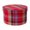 Dark Red Plaid, variant on yotijay Christmas Gift Box Xmas Box Christmas Decoration Ornament Party Favors Organizer Green Lattice