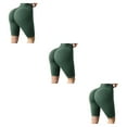 thumbnail image 3 of Sonducket Gimnasio Verano Mujeres Yoga Shorts Niñas Ciclismo Fitness Cintura alta Levantamiento de glúteos Deportes Pantalones cortos Type1 NO1, 3 of 6