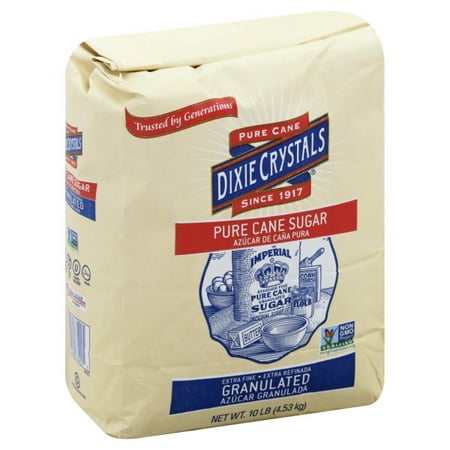Imperial-Savannah Dixie Crystals Pure Cane Sugar, 10 lb - Walmart.com