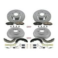 thumbnail image 3 of PowerStop Front and Rear Z23 Evolution Sport Brake Pad Rotor Drum and Shoe Kit Fits: HONDA Select Models K15109DK, 3 of 10