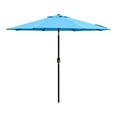 thumbnail image 2 of Maypex  9-foot Crank and Tilt Market Umbrella aqua, 2 of 4