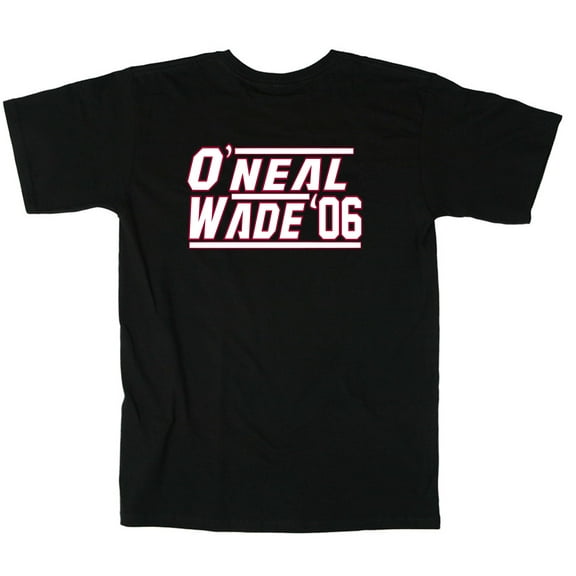 Heat Dwyane Wade Shaquille O'Neal Shaq 2006 T-shirt
