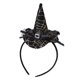thumbnail image 1 of Sombrero de bruja de telaraña de Halloween, banda para el pelo, diadema para Festival, fiesta de calabaza, uso prolongado Fivean unisex, 1 of 2