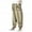 Khaki, variant on Womens Pants Loose Fit Printed Patchwork Elastic Waist Casual Pants Ankle Length Stylish Daily Wear Comfortable Trousers
