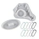 thumbnail image 1 of Advancent Detalle durable y liso del molde del silicón del árbol de navidad alto fácil desmoldar el regalo Kits de decoración para fiestas Blanco Cadena de cuentas de colores, 1 of 6