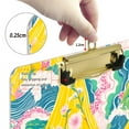 thumbnail image 6 of FORMRS Acrylic Clipboard with Low Profile Clip Standard A4 Letter Size, 12.5" x 9", Yellow Mountains, 6 of 8