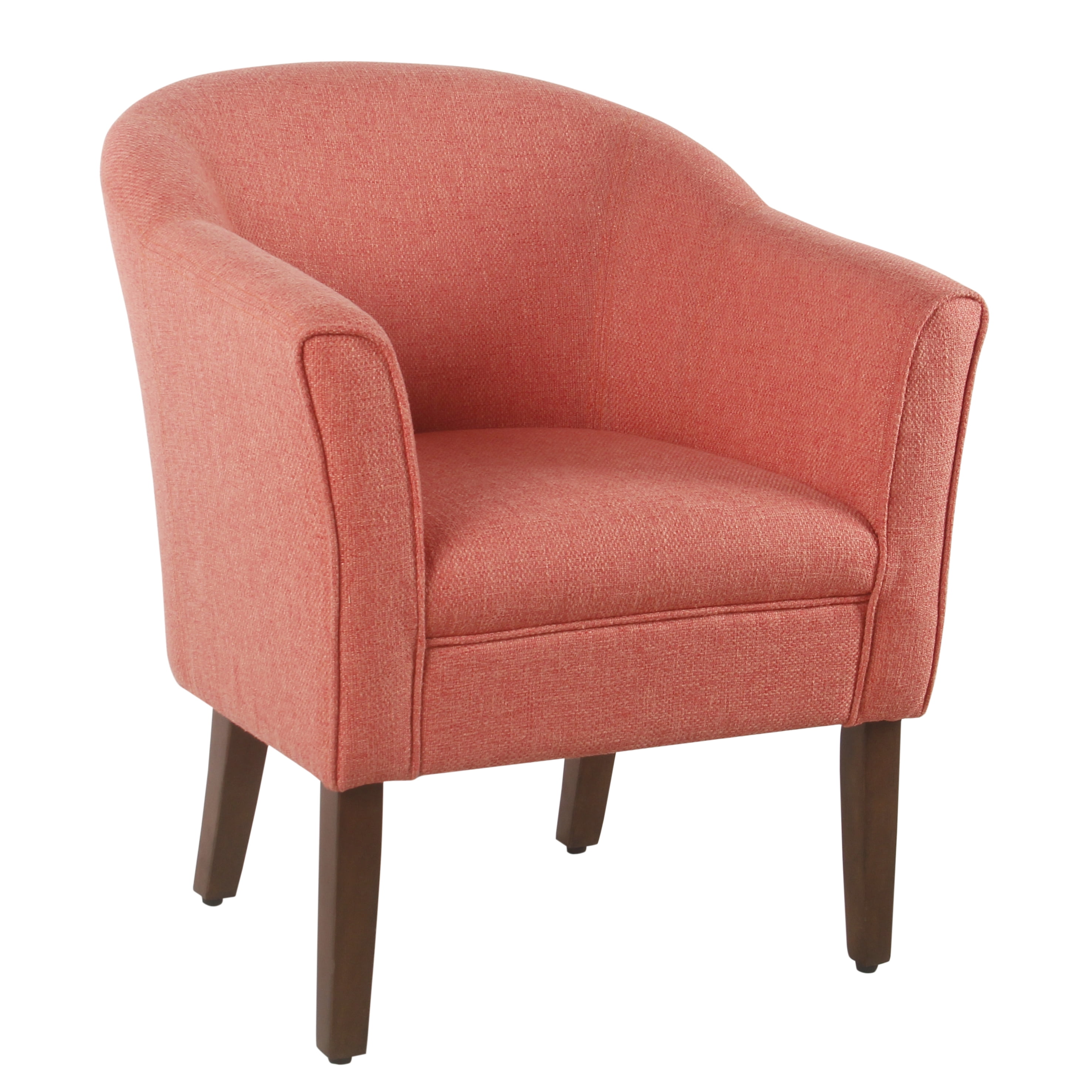 HomePop Modern Barrel Accent Chair, Multiple Colors
