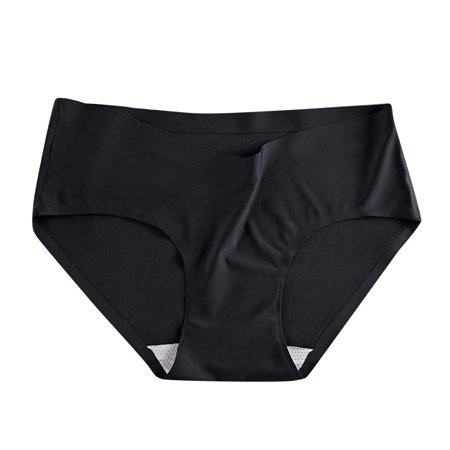 

Panties for Women Underwear Cotton Bikini Panties Lace Soft Hipster Panty Ladies Stretch Full Briefs NylonSpandex Simple Long Sleeve Shirts for Women Black