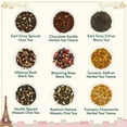 thumbnail image 2 of VAHDAM Weekend in Paris Tea Gift Set (9 Premium Loose Teas, 100g/3.53oz, 50+ Cups) || Gifts for Her, Lover, Wife || Valentine's Day Gift Set, 2 of 9