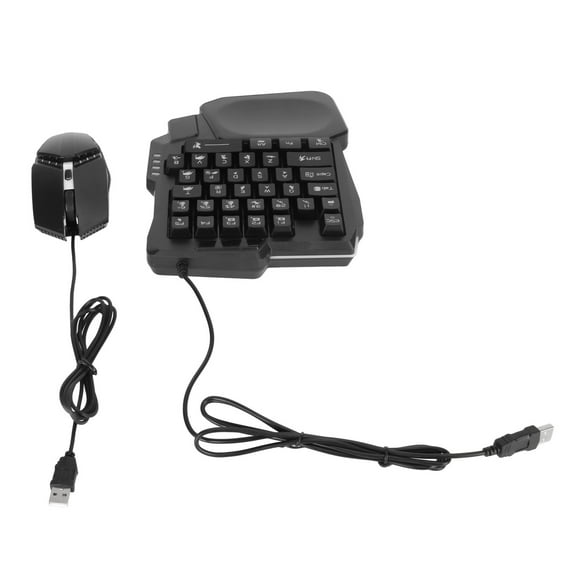Gaming Keyboard Mouse Converter, Low Delay Keyboard Mouse Converter Set K13 Keyboard 4 in 1 for Cell Phone