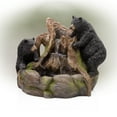 thumbnail image 4 of Alpine Corporation Bears Climbing a Rock Waterfall Fountain w/ LED Light, 24 Inch Tall, 4 of 12