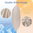 thumbnail image 3 of Elegear Cooling Pillowcases, Summer Pillowcase with Japanese Q-Max 0.55 Cooling Fiber, Double-Sided Design Standard Pillow Case with Hidden Zipper, 2 Pack, Beige, 3 of 7