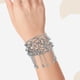 thumbnail image 3 of Brazalete de danza del vientre: Brazalete para mujer, brazalete de metal ajustable con cascabeles, joyería étnica para danza del vientre., 3 of 8