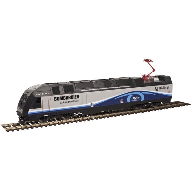 Atlas HO Scale Bombardier ALP45DP NJ Transit/Bombardier Demonstrator
