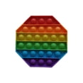 thumbnail image 1 of Paquete de piezas Máquina de burbujas de descompresión para niños educativos Música-Ocho lados-Arco iris MFZFUKR CPB-DE-WX607-7, 1 of 5