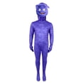 thumbnail image 5 of Traje de Halloween de girasol de película, disfraz de cosplay, mono de flor azul con tocado, atuendo para fiesta de cumpleaños, 5 of 5