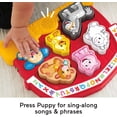 thumbnail image 3 of Fisher-Price Puzzle Juguete Electrónico de Clasificación de Formas con Música y Sonidos de Animales Rojo, 3 of 6