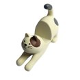 thumbnail image 1 of Gato Creativo Pequeños Adornos Soporte para Teléfono Móvil De Resina Adornos Pequeños Creativos Soporte para Teléfono Inteligente Adornos Soporte para Teléfono Móvil Blanco, 1 of 5