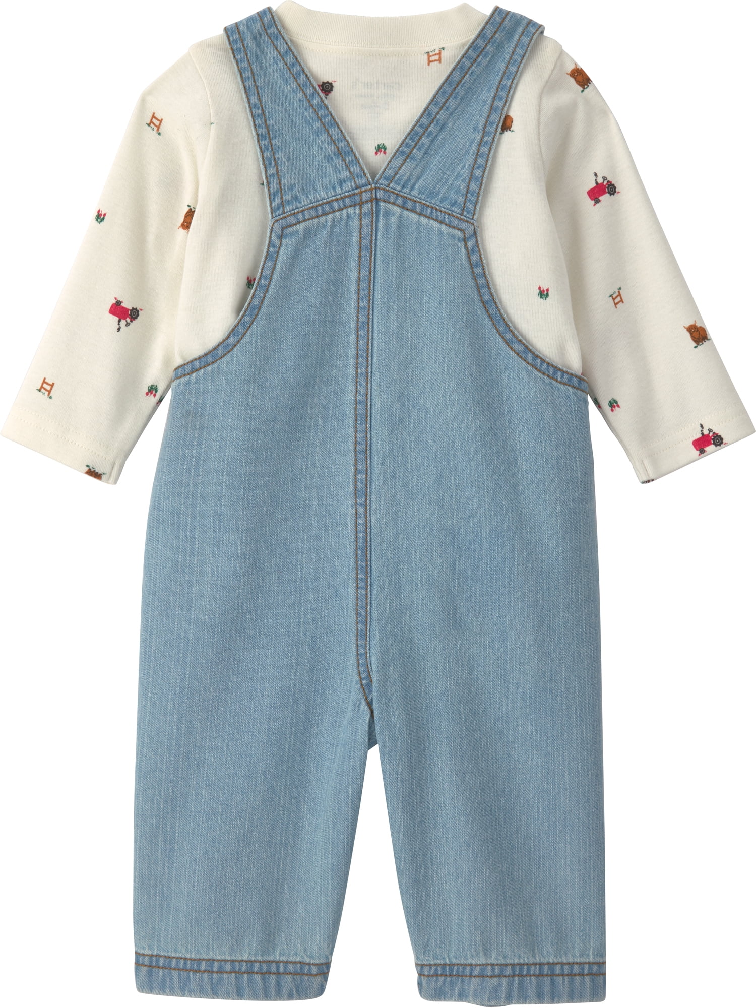 Carter's Child of Mine Baby Boy Overalls, 2-Piece, Sizes 0/3-24 Months