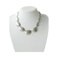 thumbnail image 3 of Time and Tru Women's Chunky Metal Statement Zinc Alloy/Iron Necklace 18", 3 of 3