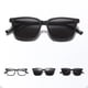 thumbnail image 3 of Qarigey 5x Clip magnético de fijación estable en gafas para durar todo el día Marco cómodo resistente a impactos Lentes Tipo 1, 3 of 6