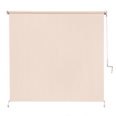 Coolaroo 96" x 96" Crank Operated Beige Roller Sun Shade