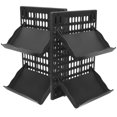 thumbnail image 3 of Space Saving Shoes Holder Wall Mounted Organizer Wear-Resistant 41x29.5x1cm Simple Design 1 Set, 3 of 5
