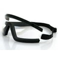 thumbnail image 3 of Bobster Wrap Around Sunglass Style Goggles Black w/Clear Lens, 3 of 3