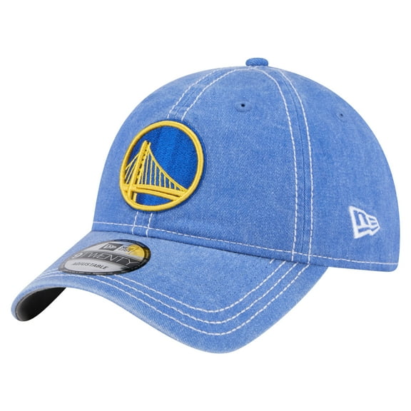 Men's New Era  Royal Golden State Warriors Pigment Dyed 9TWENTY Adjustable Hat