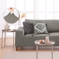 thumbnail image 2 of Protector Cubre Sala Sillón Sofá 3 Plazas Gris Medio Concord, 2 of 4