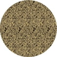 thumbnail image 1 of Ahgly Tapis Rond Lavable en Machine Intérieur Transitionnel Or Métallique, 3 Pieds Rond, 1 of 7