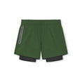 thumbnail image 2 of Dagugfen Mens Athleisure Shorts Elastic Waist 7 Inch Inseam Casual Workout Basketball Short Pants, 2 of 5