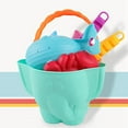 thumbnail image 4 of Beach Bucket Set Plastic Turtle Crab Crocodile Sandbox Toy Shovel Toy for Kid, 4 of 10