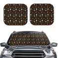 thumbnail image 2 of Balery Wild West Cowboy Parasol para parabrisas de coche de 2 piezas | Parasol plegable para parabrisas delantero de coche para la mayoría de sedanes-Medium, 2 of 6