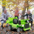 thumbnail image 3 of Patiojoy Kids Ride on Dump Truck 12V Ride on Car with Electric Dump Bed  2.4G Remote Control Green, 3 of 10