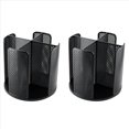 thumbnail image 1 of 2X Organizador Giratorio de Tazas y Tapas con 4 Compartimentos, Dispensador de Tazas de Café, Soporte para Almacenamiento de Vasos de Papel, para Encimera, Negro, 1 of 5
