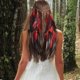 thumbnail image 4 of Diademas de plumas, tocado gitano, banda para el cabello indio, tocado ajustable, accesorios para el cabello de plumas hechos a mano, 4 of 5