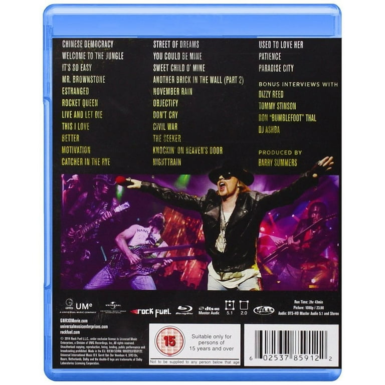 Guns N' Roses - Appetite for Democracy: Live at the Hard Rock Casino [Blu-ray]