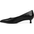 thumbnail image 3 of Naturalizer Women's Natalia Kitten Heel Pointed Toe Pump Black Leather 5.5M, 3 of 5