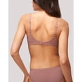 thumbnail image 4 of Sostén Halobliss Demi con Aros y Relleno Ligero Rosa Polvoriento 38A, 4 of 5
