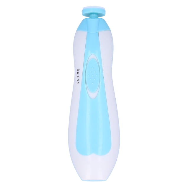 Molinillo De Uñas Para Bebés, Lima De Uñas De Diseño Portátil Kit De Manicura Eléctrica Con Luz LED Sin Esfuerzo Y Seguro Con Cabezales De Pulido Para Niños De 0 A 3 Años ANGGREK AC7097