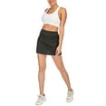 thumbnail image 6 of FANNYC YOGA Tennis Golf Skirt Quick-Dry Loose Running Skirt Shorts Women Sports Workout Shorts Gym Athletic Shorts Double Deck Skirt With Pockets, 6 of 7