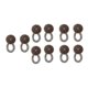 thumbnail image 1 of No Sew Pants Adjusters 10Pcs Waistband Extenders For Jeans With Stretchable Functionality Perfect For Work, 1 of 4