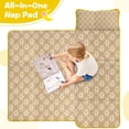 thumbnail image 4 of Golden Christmas Pattern Toddler Nap Mats for Kids Preschool,50"x20" Sleeping Mat Bag or Kids,Toddler Sleeping Bag,Toddler Nap Mat or Daycare, 4 of 6