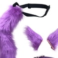 thumbnail image 5 of Cosplay Costume Set, 2Pcs Ears Hair Clips Lolita Dress up for Cosplay Accessory,, 5 of 5