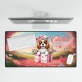 thumbnail image 4 of My Dog Is My Valentine Cute Cavalier King Charles Spaniel in Gift Box Desk Mat Full Keyboard Mouse Pad Dog Lover Gifts Large Mousepad - 3006, 4 of 5