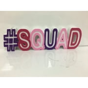 Friend's "squad" valentine's day table decoration