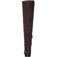 thumbnail image 5 of Vince Camuto Hailie Dark Slate Grey Pointed Toe Over The Knee Suede Boots (Dark Slate, 7.5), 5 of 6